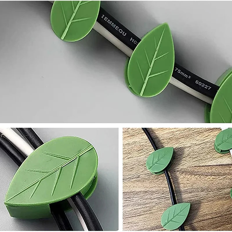 Vine Climbing Plastic - 10-90pcs 식물 고정 클립 자체 접착식