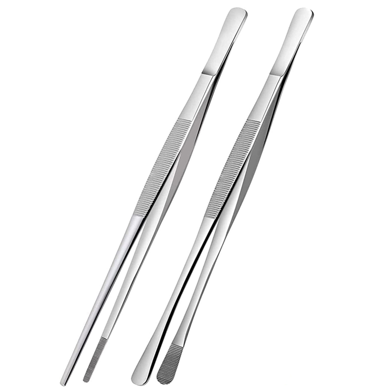 Feeding Tong Stainless - 12 인치 주방 요리 집게, 스테인레스