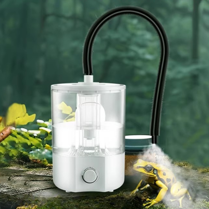 Terrarium Fogger Ultrasonic - 파충류 가습기 조절 가능 무소음 대용량