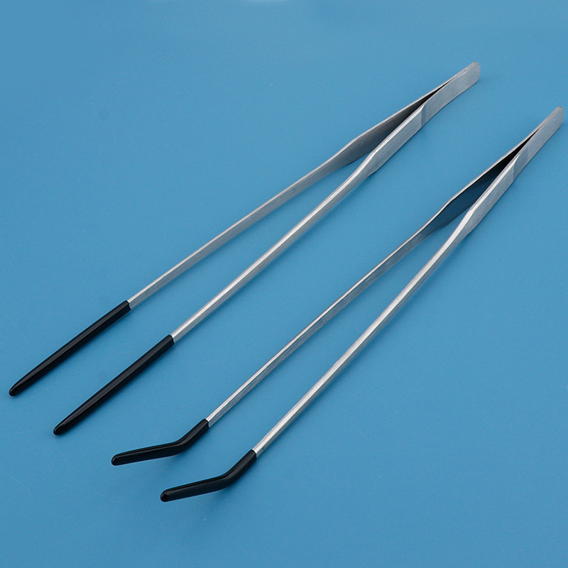 Feeding Tong Stainless - 스테인레스 스틸 파충류 먹이주기용 집게 고무팁