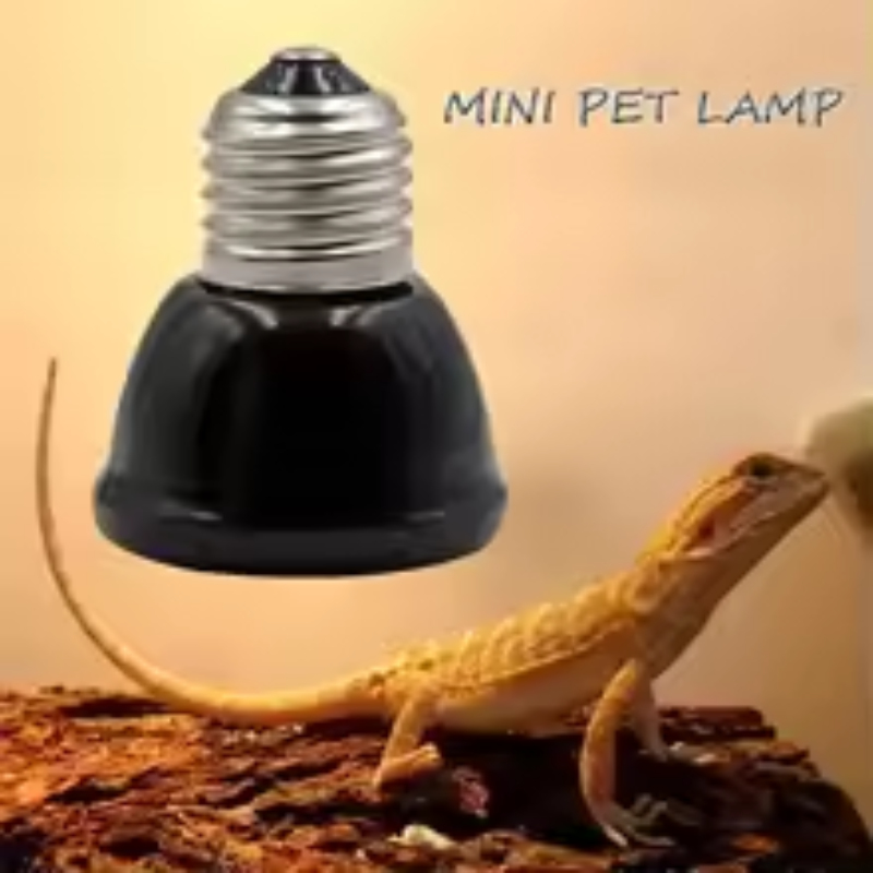 Ceramic Heat Emitter - 파충류 세라믹 열원 미니 블랙 적외선