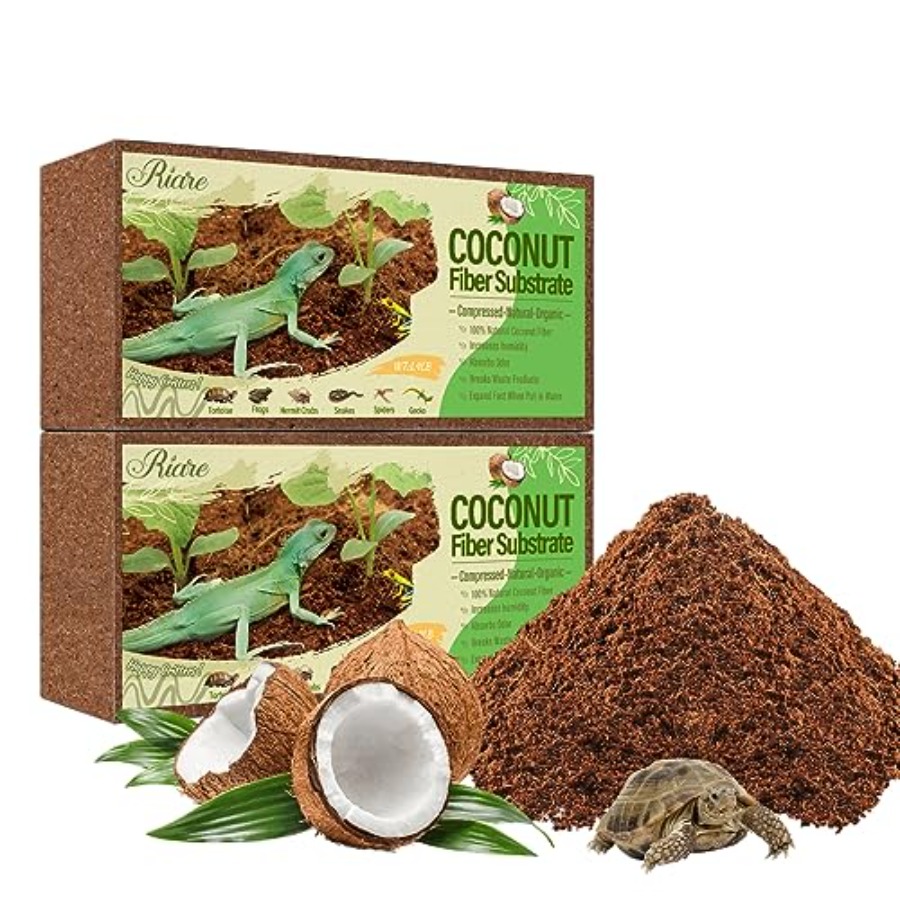 Substrate Coconut Fiber - 파충류를 위한 천연 코코넛 섬유 매체