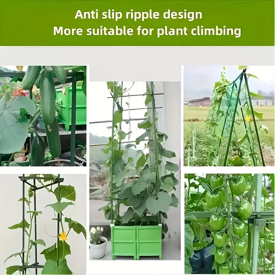 녹슬지 않는 야채 등반 프레임 키트, 오이, 토마토,  - Vine Climbing Plastic 리뷰 및 가격