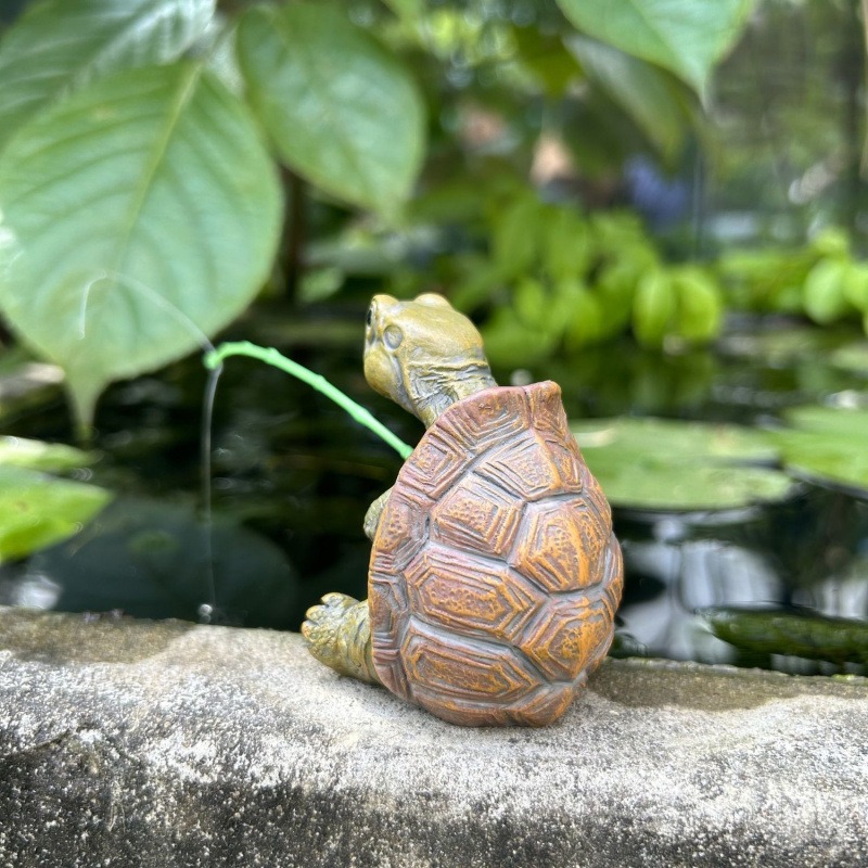거북이 낚시 어항 수족관 장식 창의적인 중국식 암석 물 - Water Dish Reptile 리뷰 및 가격