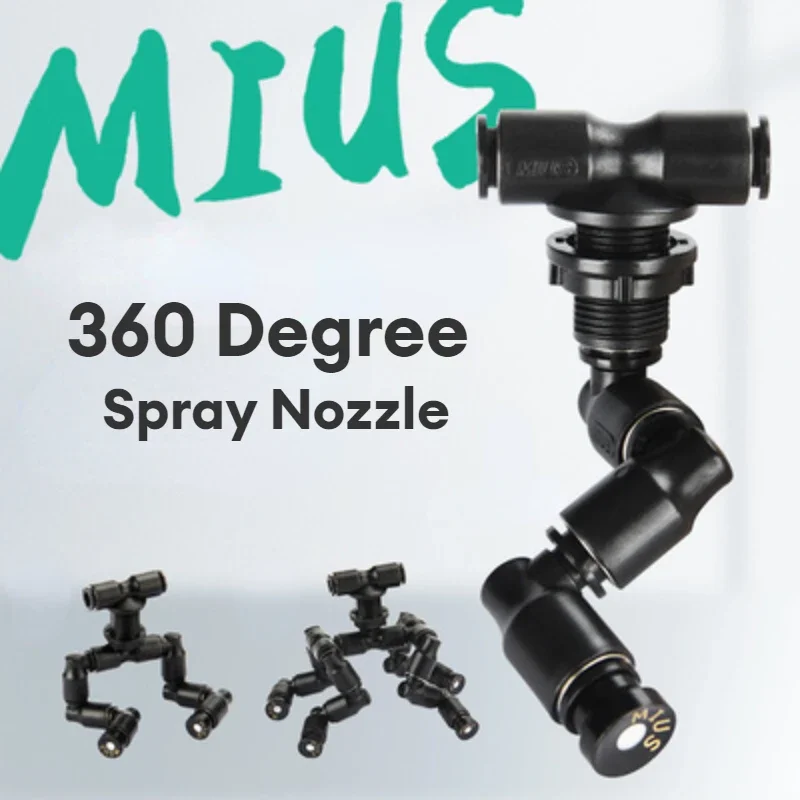 파충류 360도 회전 안개 안개 스프링클러 조정 가능한 - Misting Nozzle Reptile 리뷰 및 가격