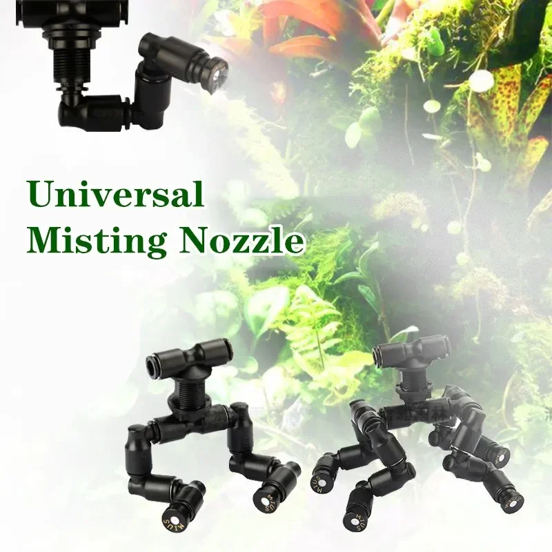 파충류 360도 회전 안개 안개 스프링클러 조정 가능한 - Misting Nozzle Reptile 리뷰 및 가격