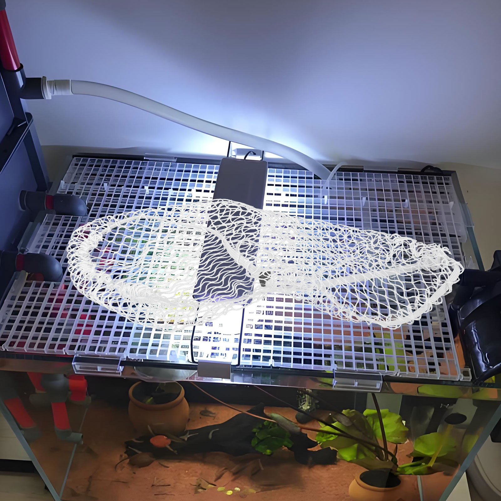 수족관 나일론 상단 덮개 40x20cm 어항 메쉬 스크 - Screen Top Mesh 리뷰 및 가격