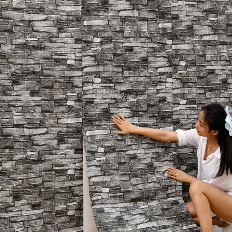 3D 벽돌 패턴 벽 패널 벽지, 거실 침실 주방 배경  - Pvc Panel Background 리뷰 및 가격