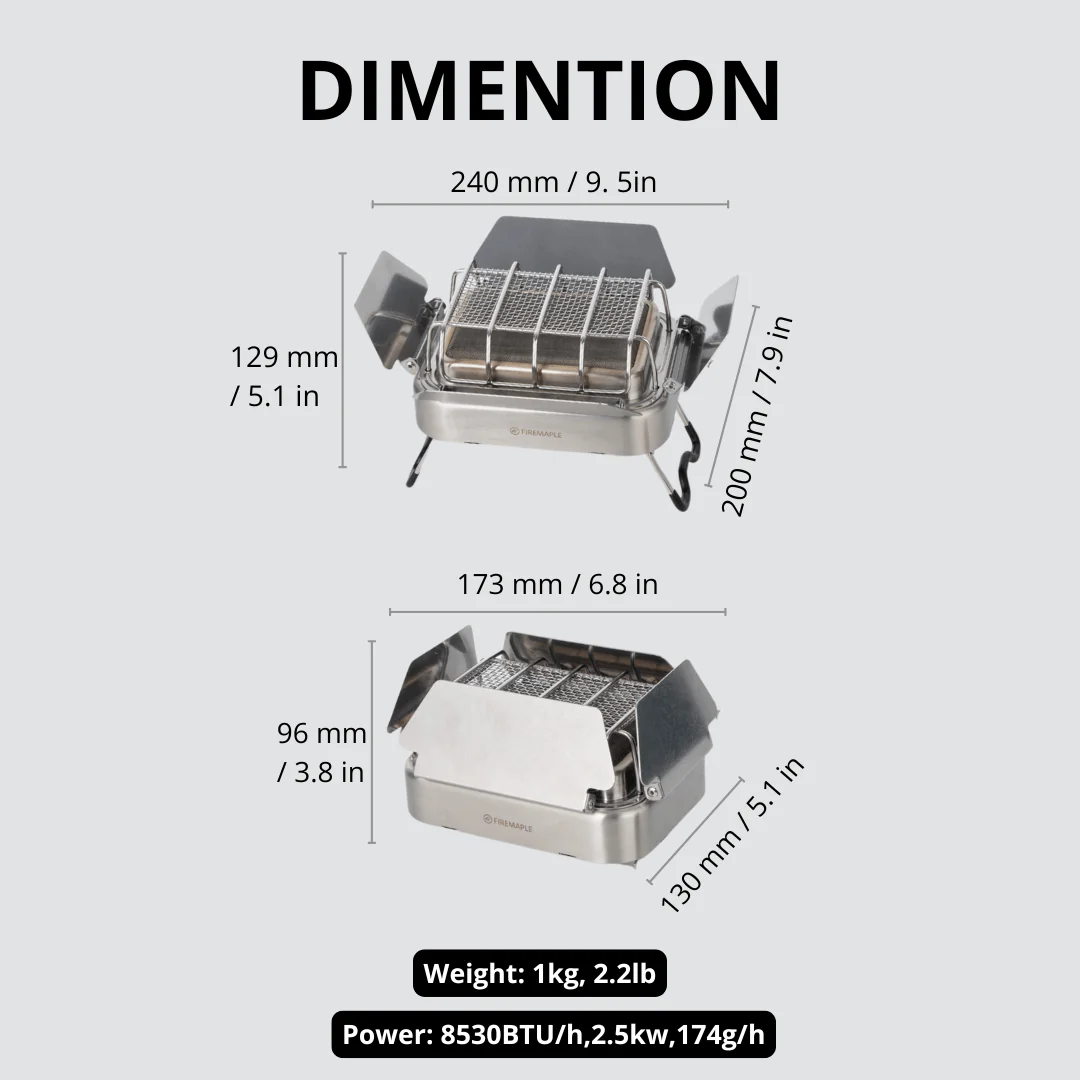 화재 단풍 나무 해바라기 X 가스 캠핑 스토브 다기능  - Ceramic Heat Emitter 리뷰 및 가격