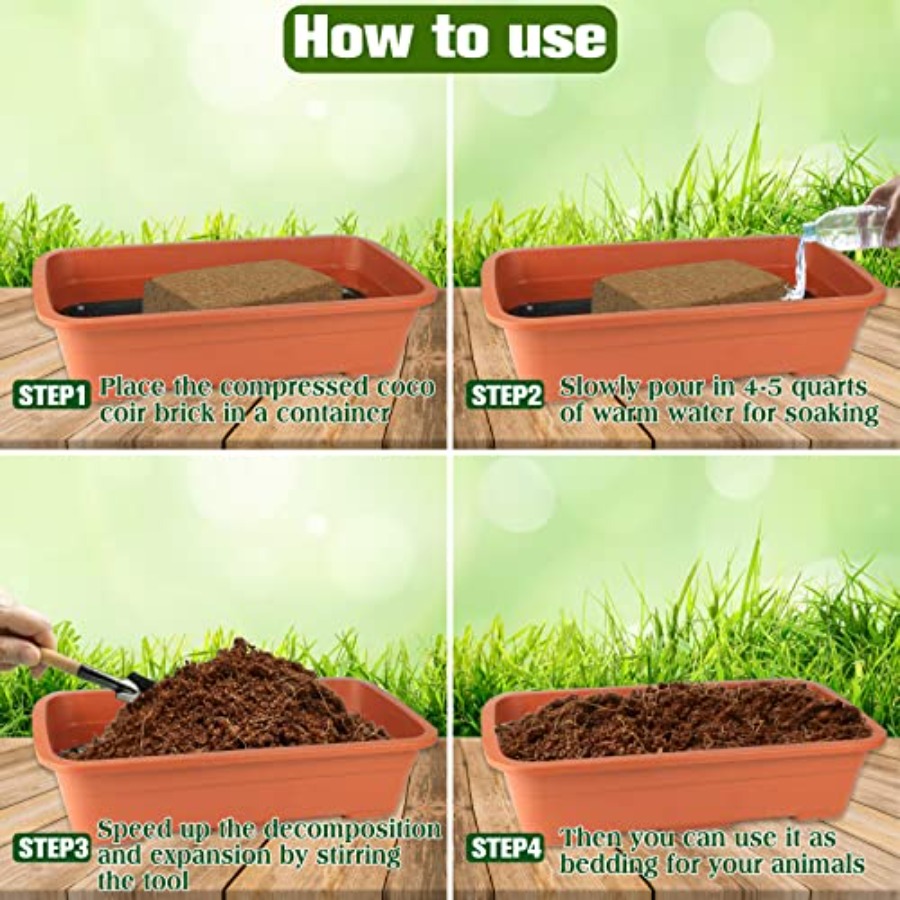 2팩 코코넛 섬유 배지, 100% 유기농 코코넛 껍질  - Substrate Coconut Fiber 리뷰 및 가격