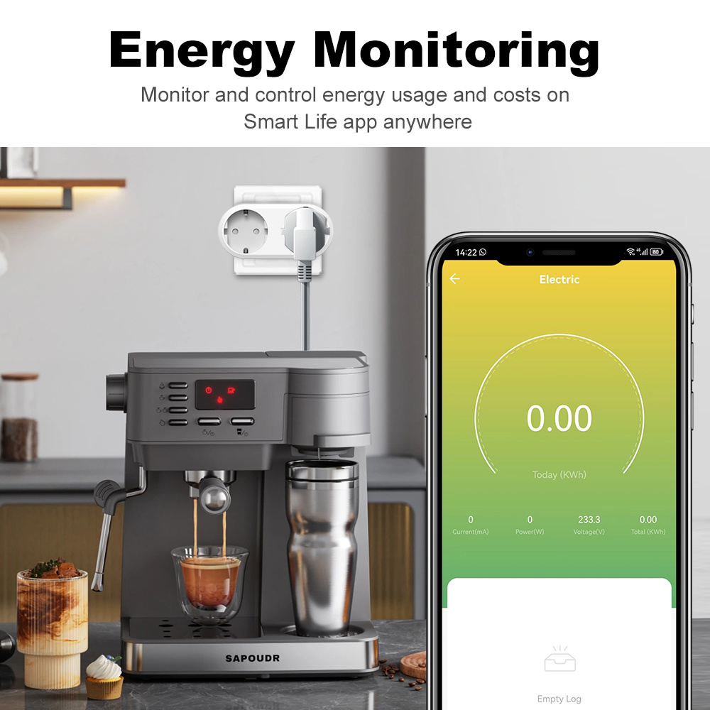 와이파이 스마트 플러그 듀얼 콘센트 16A EU 2 i - Timer Dual Outlet 리뷰 및 가격