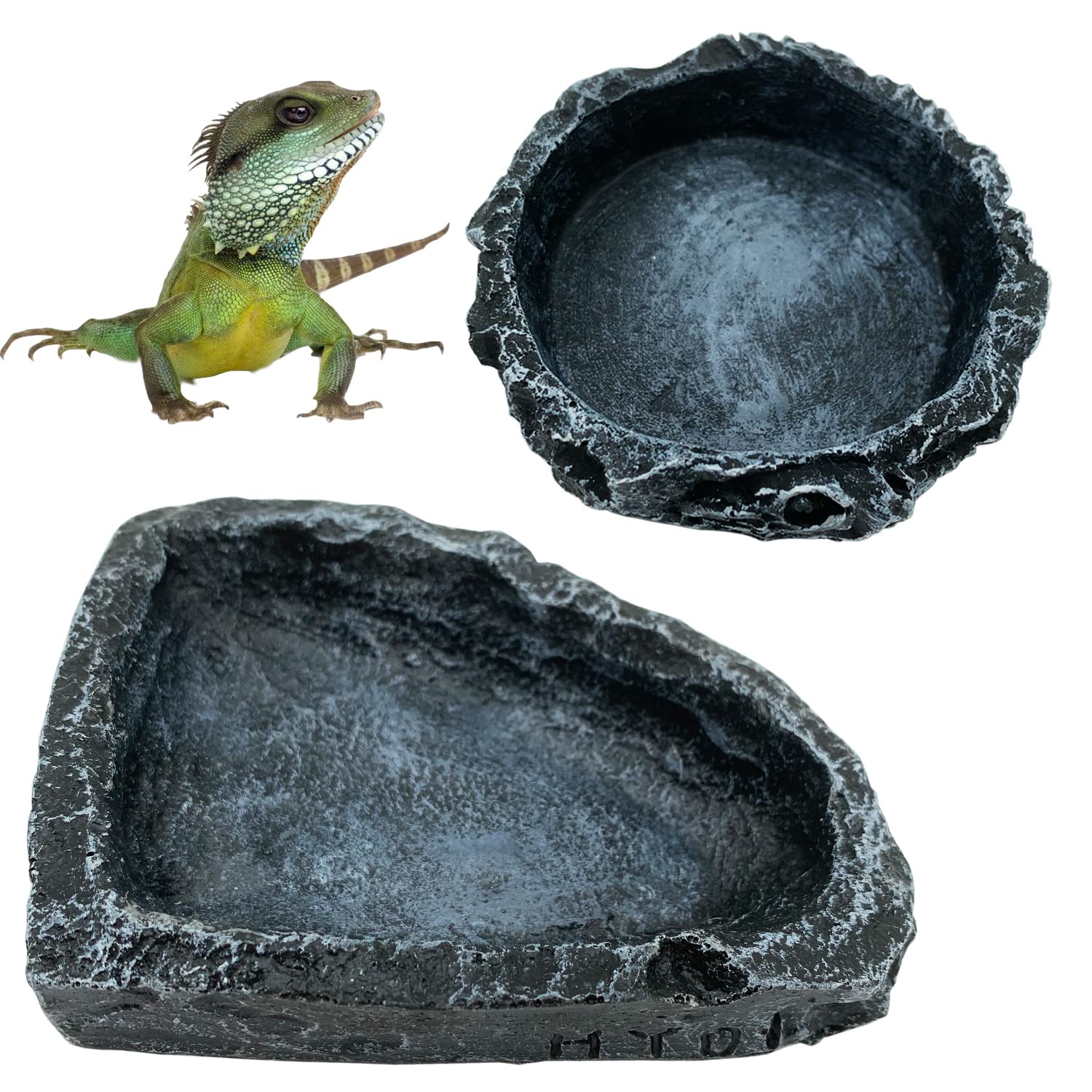 1/2팩 파충류 먹이 그릇 코너형, 파충류 물그릇, 먹 - Water Dish Reptile 리뷰 및 가격