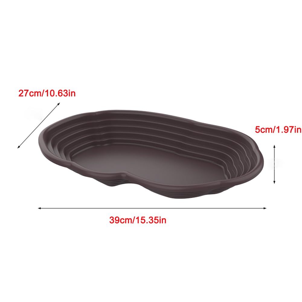 파충류 목욕 접시 양서류 서식지 파충류 거북이 먹이통  - Water Dish Reptile 리뷰 및 가격