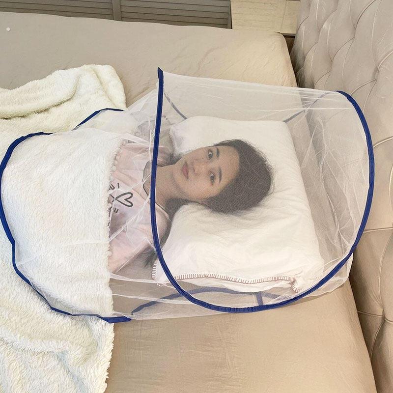 접이식 모기장 헤드 커버, 설치 불필요, 침실용 메쉬  - Screen Top Mesh 리뷰 및 가격