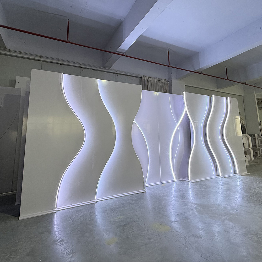 FSDKX 신형 이벤트 무대 PVC 배경 3D 화이트  - Pvc Panel Background 리뷰 및 가격