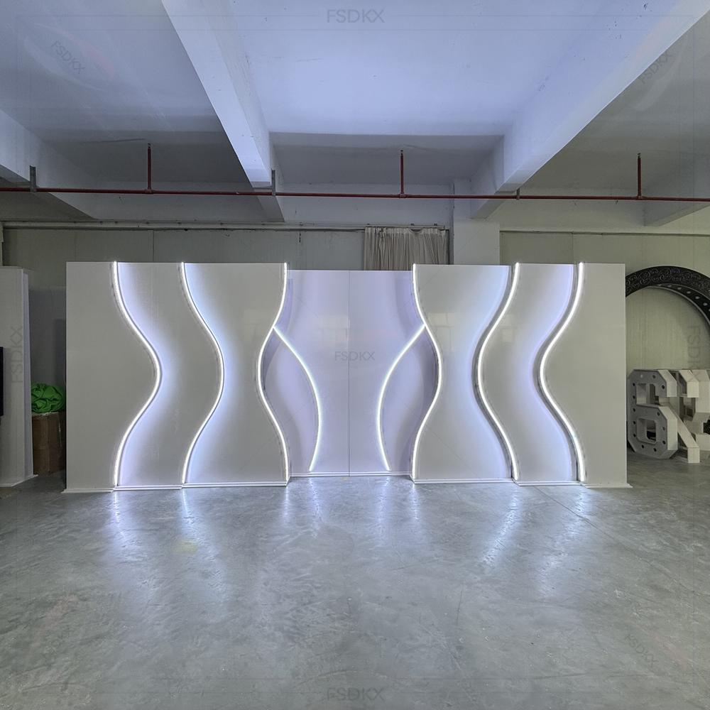 FSDKX 신형 이벤트 무대 PVC 배경 3D 화이트  - Pvc Panel Background 리뷰 및 가격
