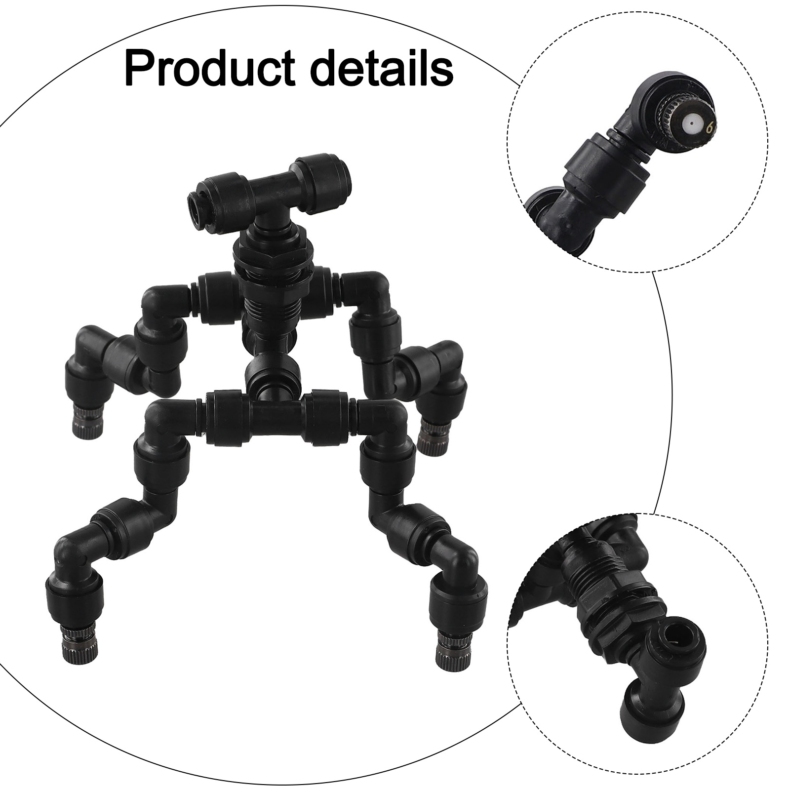 검정색 플라스틱 360도 회전 미스팅 노즐 조절식 스프 - Misting Nozzle Reptile 리뷰 및 가격