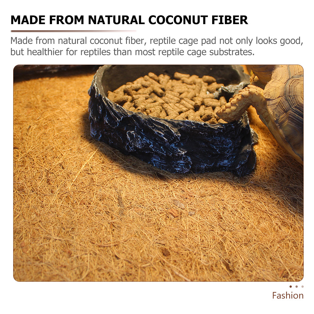 천연 코코넛 섬유 파충류 카펫 매트, 테라리움 바닥재, - Substrate Coconut Fiber 리뷰 및 가격