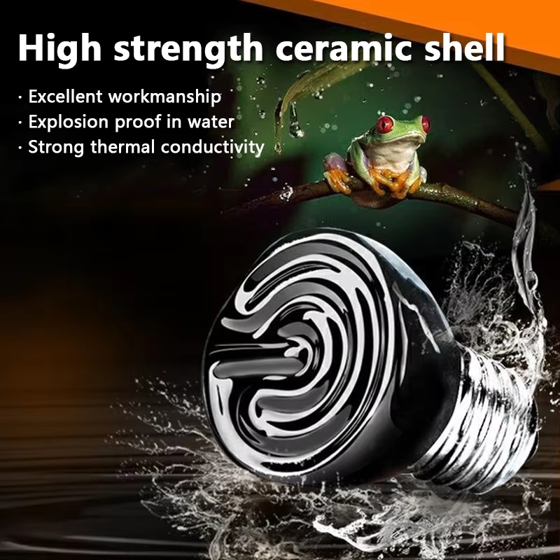 파충류 세라믹 열원 미니 블랙 적외선 램프 25W/50 - Ceramic Heat Emitter 리뷰 및 가격