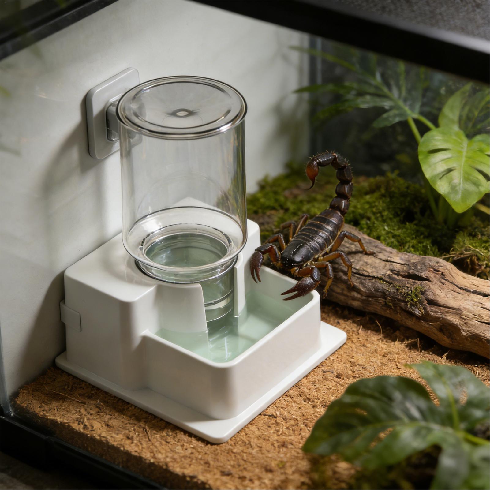 비어디드 드래곤 자동 급수기, 테라리움 물통, 거북이  - Water Dish Reptile 리뷰 및 가격