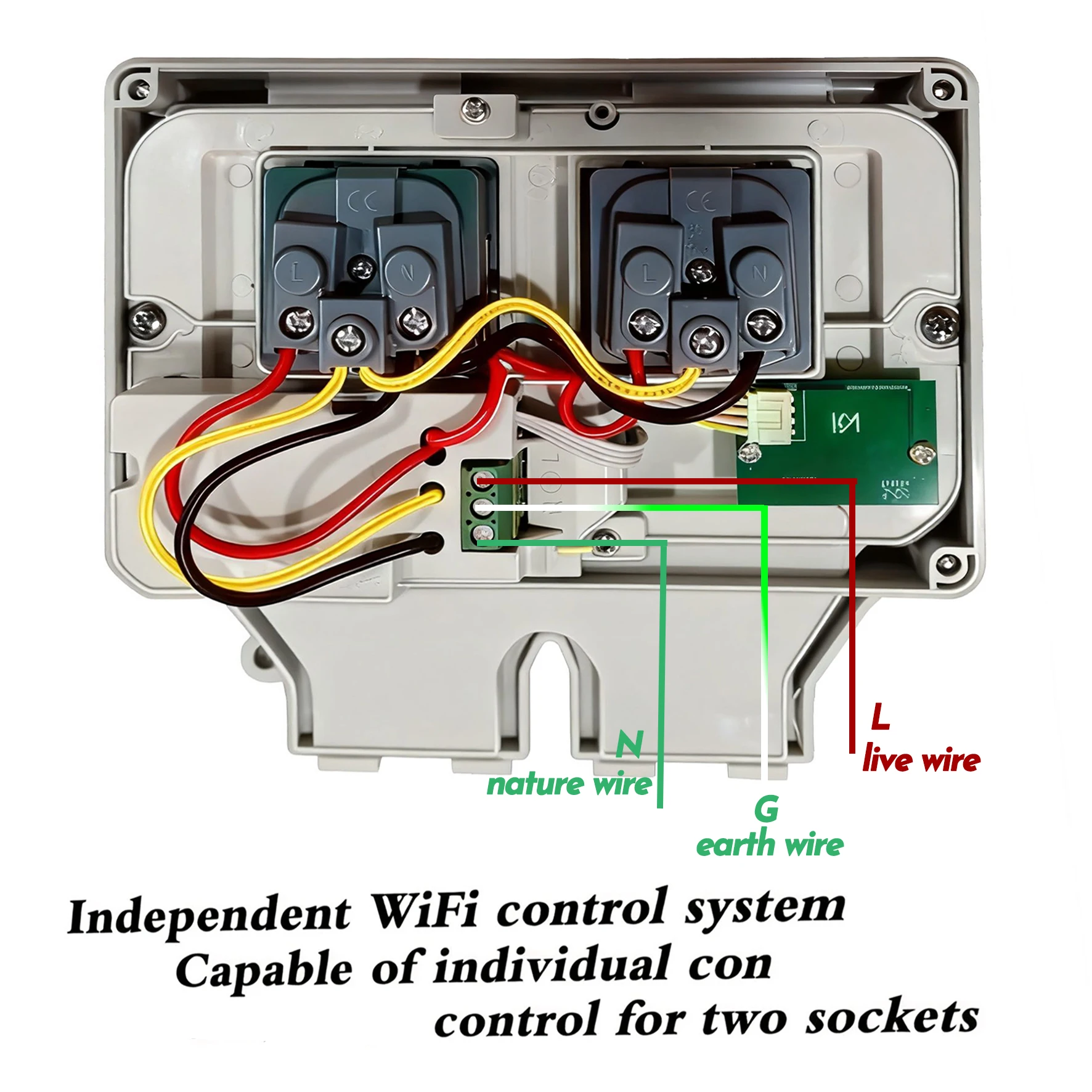 투야 방수 전기 벽면 콘센트 EU FR KR IL IP - Timer Dual Outlet 리뷰 및 가격
