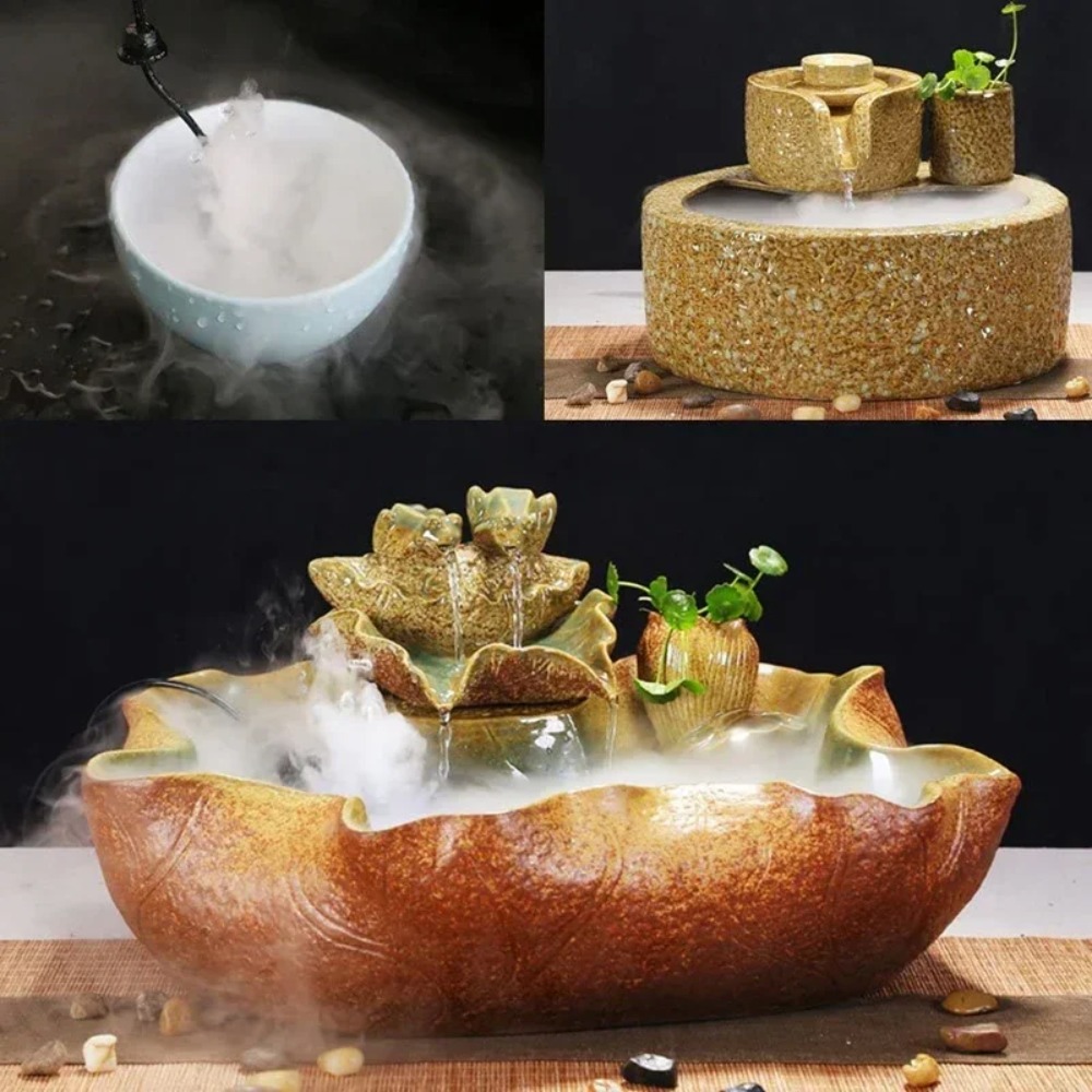 5 in 1 미스트 메이커 포거 초음파 가습기 분수 록 - Terrarium Fogger Ultrasonic 리뷰 및 가격