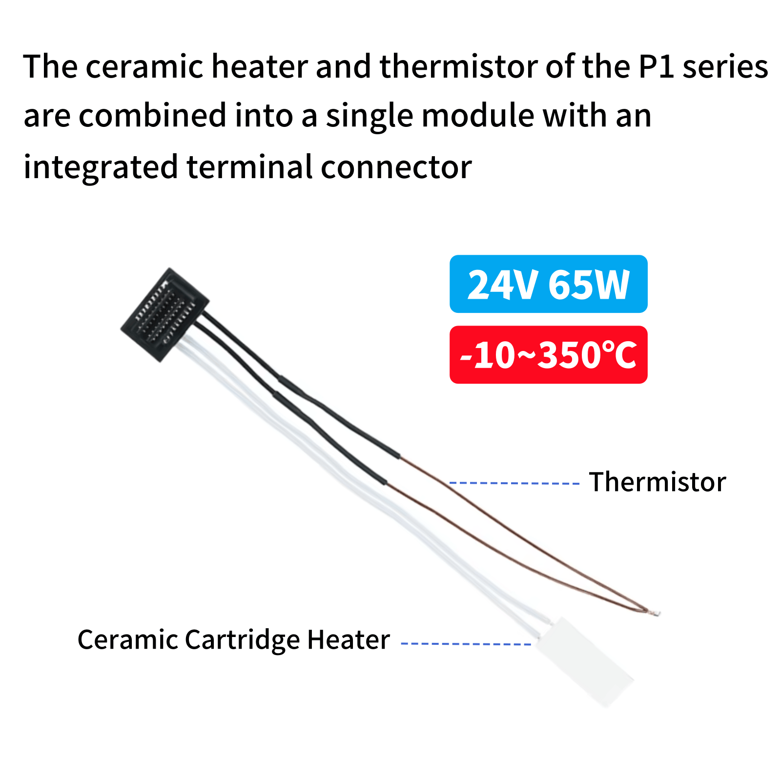 Bambu lab P1P P1S 핫엔드 세라믹 카트리지 - Ceramic Heat Emitter 리뷰 및 가격