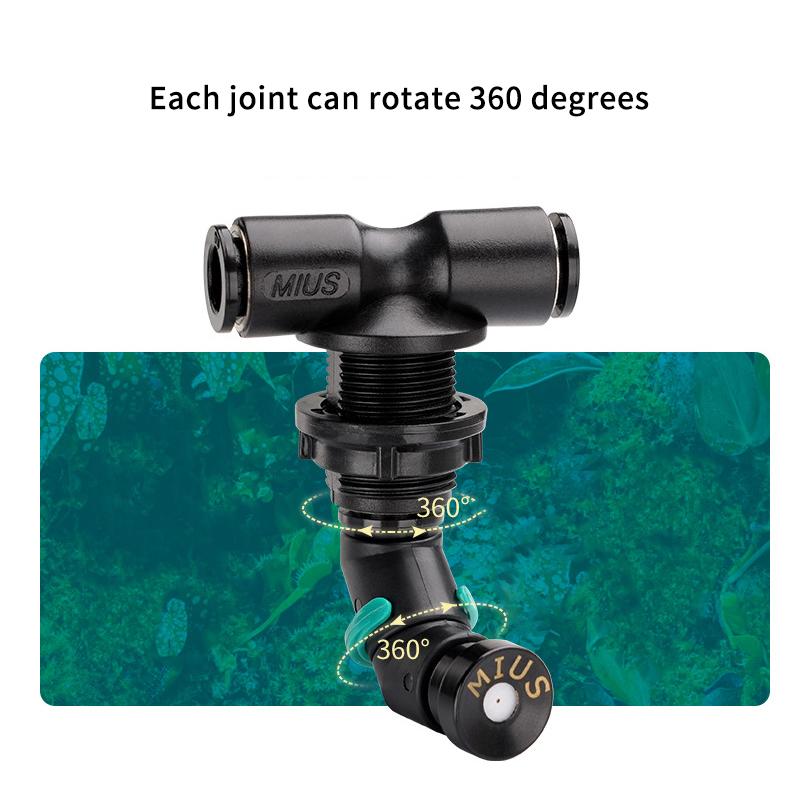 360 °   조절 가능한 스프레이 노즐 시스템, 파충 - Misting Nozzle Reptile 리뷰 및 가격